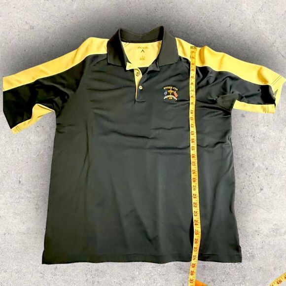 Antigua Ryder Cup Tournament Men's Navy and White Golf Shirt Size Large - Picture 8 of 11